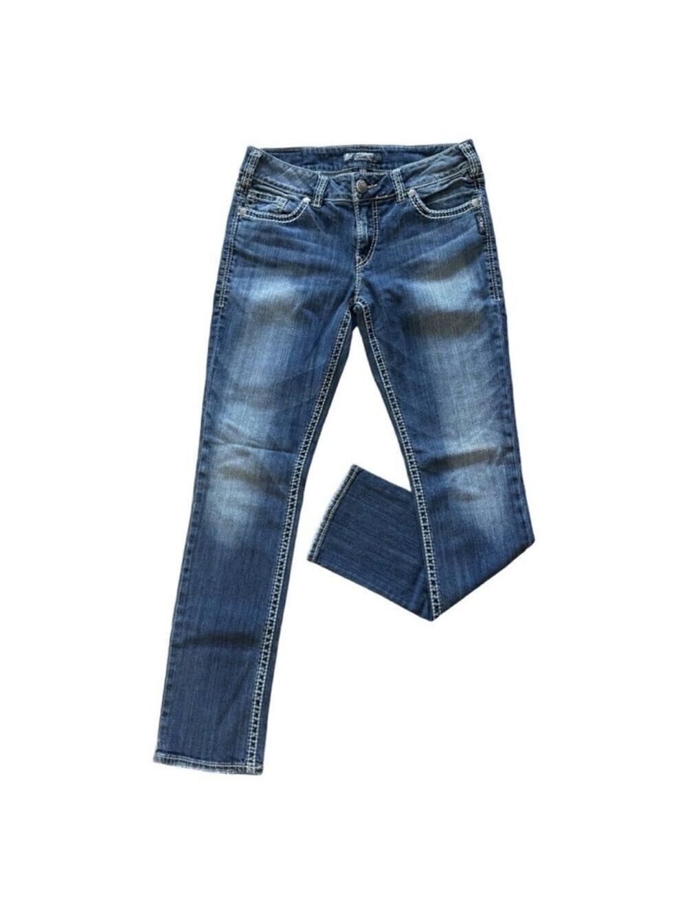 SILVER✨JEANS CO. Suki Low Rise Bootcut Jeans Size 28 Curvy Denim